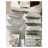 LENOX NEW IN BOX LAZY SUSAN W/ WOOD BASE