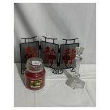 ASIAN CHARACTER TEA LIGHT HOLDER, NEW MACINTOSH