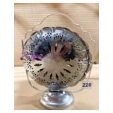 CHROME DROP SIDE DISH