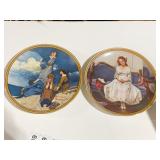 2 KNOWLES PLATES NORMAN ROCKWELLï¿½S W/ BOXES