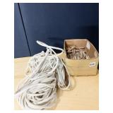 CLOTHES PINS AND ROPE