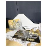 BANKER BOXES AND STEELER COIN COLLECTION ALBUM