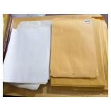 LARGE ASSORTMENT ENVELOPES VARIOUS SIZES, 9 X 11,