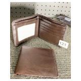 2 WALLET BROWN