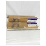 2 NEW THOMAS LIGHTING POLISHED BRASS FOUR LIGHT