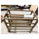 SOLID WOOD OAK PITTSBURGH CRAFTSMAN MADE ROLLING