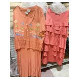 APT 9 2 X CORAL DRESS AND MARISOL 1 X DRESS W/