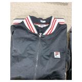 FILA LARGE JACKET & EXPRESS HOODIE ZIPPER FRONT