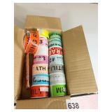 MOVING SET OF LABELS FOR ROOM ID LOCATIONS 15