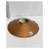 COPPER PAINTED SMOKE BELL, 14" BASE, 4.25 TOP