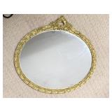 GOLD FRAMED MIRROR