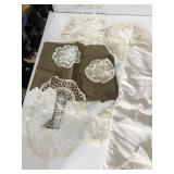 FELT CARD TABLE COVER W/ BANDED CORNERS AND