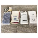 SWEAT BANDS AND WRIST TOWEL