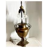 CAPODIMONTE ROSE ACCENT SIDES WOVEN HANDLED