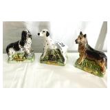 ITALY CREAM DE MENTHE ANIMAL FIGURAL BOTTLES 3 -