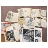 VINTAGE ADS, ARTICLES, NEWS PAPER EXCERPTS,