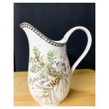 LENOX ETCHING PITCHER $143.00 NO BOX