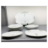 HEINRICH & CO. BAVARIAN CHINA PIECES SEE PHOTO
