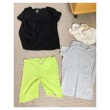 SPEEDO XL SHORTS, GRAY VERY SOFT T SHIRT, NEW D.