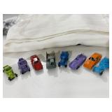 8 DIECAST CARS PONTIAC CAR, TOOTSIE TOY CAR