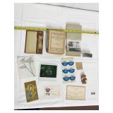 1937 POCKET DICTIONARY, BLACK AND WHITE PHOTOS OF