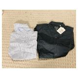 2 NEW EXPRESS LARGE & XL LONG SLEEVE SHIRTS