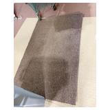 AREA RUG GREAT FOR WINTER WEATHER 61" X 38"