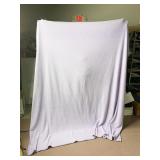 PURPLE VELOUR BLANKET 86" X 82"