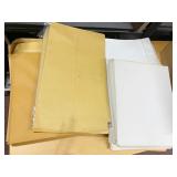 OFFICE ENVELOPES WHITE & BROWN 9X12, STURDY FIBER