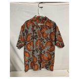 NO BOUNDARIES HAWAIIAN SHIRT, SZ XL, POLYESTER,