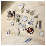 MINITURE, POLAR BEAR, BUTTONS, ETC.