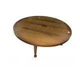 ROUND MCM COFFEE TABLE 14" H X 38" ROUND
