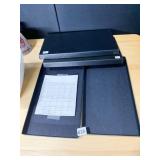 8" X 14.5" BLACK JEWELRY CASES W/ BIRTHSTONE