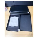 8" X 14.5" BLACK JEWELRY CASES W/ BIRTHSTONE