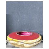 GARDNER BLADE STRATA SERIES RUBY BOWL -