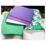 2 REAMS GREEN PAPER PLUS SOME PURPLE 8 1/2 X 11