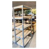 SHELF METAL FRAME ADJUSTABLE SHELVING UNIT 36" W