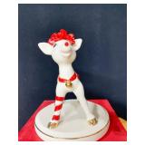 RUDOLPH LIT SCULPTURE 50TH ANNIVERSARY LENOX