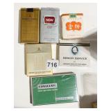 5 PACKS VINTAGE CIGARETTES NOW, SENIOR SERVICE,