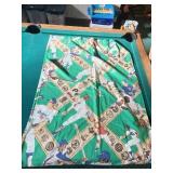 DODGERS BED COVER OR CURTAINS