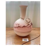 SUNSET SENSATIONS SIGNED VASE "JOANNA"