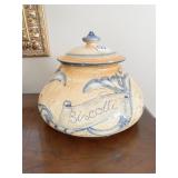 VIETRI MADE IN ITALY COVERED VASE