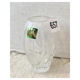 WATERFORD BUD VASE 4.5" PAPER STICKER