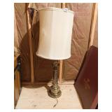 BRASS LAMP 40" H