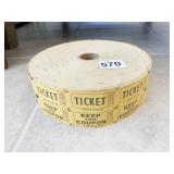 ROLL OF TICKETS