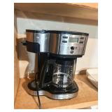HAMILTON BEACH COFFEE MAKER VERY CLEAN WITH GLASS