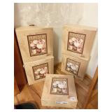 FRANCISCAN DESERT ROSE FIVE PIECE PLACE SETTING