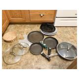 TFAL, OSTER, & OROGENIC SKILLETS & OTHERS