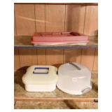 2 CAKE TRANSPORT HOLDER