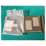 EMPTY PHOTO ALBUM BOOK INCLUDING WOOD TOP